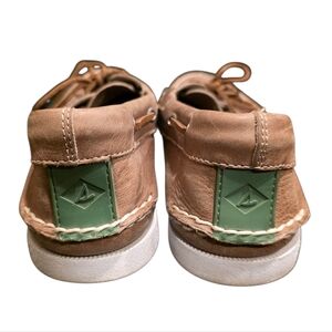 SPERRY Taupe AO 2 Eye‎ Pullup Boat Shoes - Size 11
